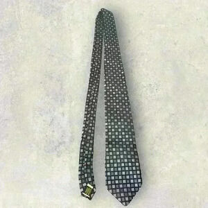 Donald J. Trump Signature Collection Mens‎ Neck Tie 100% Silk Square Geometric